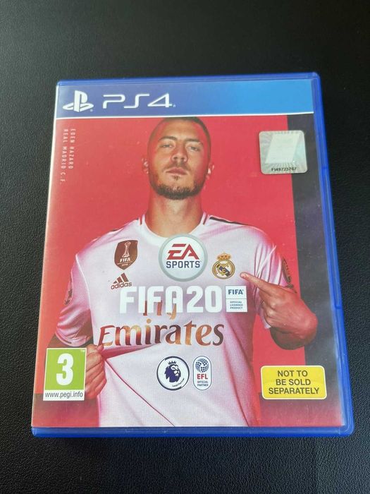 Consola PS4 Slim 500GB + 1 Comando + Jogo FIFA20 + Cabo Alimentação