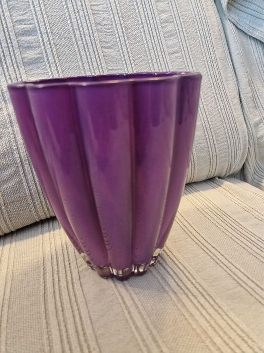 Szklana Osłonka do Storczyka Fioletowa Grube Szkło Ismena Cermax 17cm