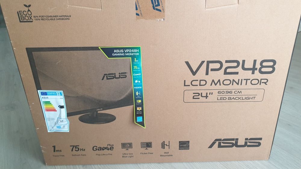 Monitor LCD Asus 24"
