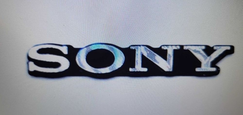 Znaczek SONY klejany