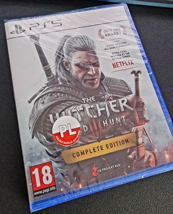 Wiedźmin 3 edycja kompletna PS5 - NOWA W FOLII!