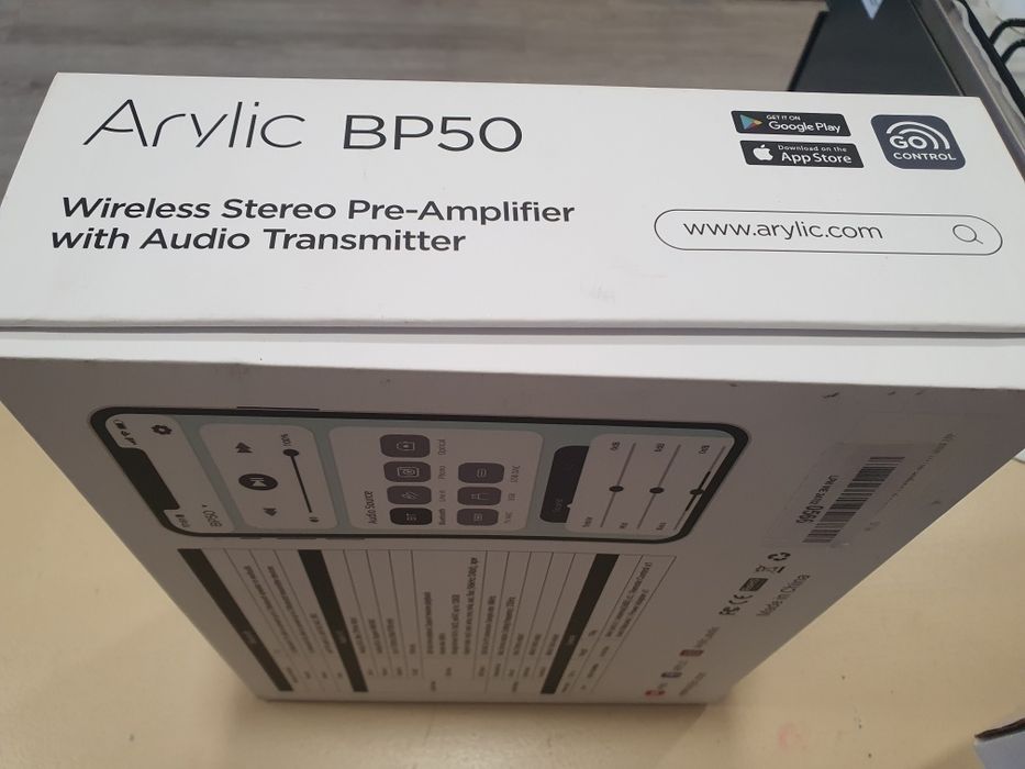 Wireless stereo pre amplifier BP50-ARYLIC