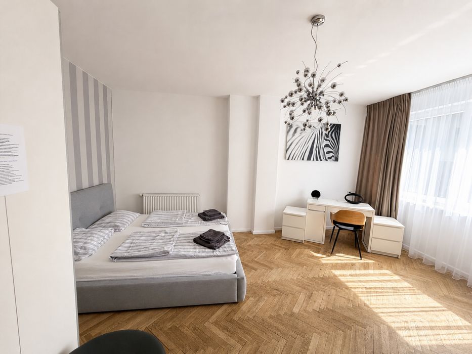 Duży pokój 45 m² z balkonem | Sopot | 2 min SKM, blisko morza