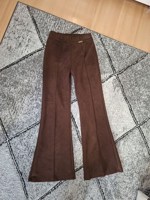 Spodnie mocha roz 38