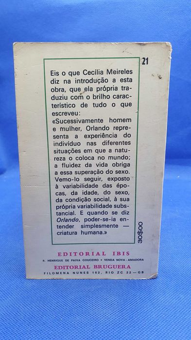 Livro - REF PAR1 - Virginia Woolf - Orlando