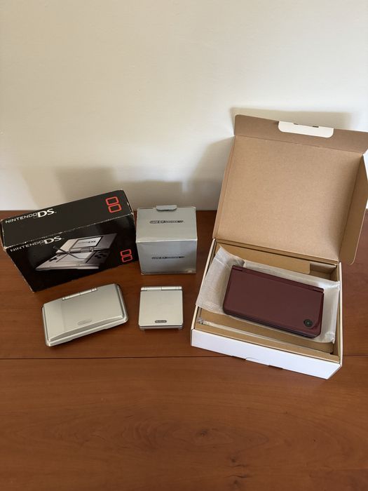 Consolas Nintendo e PlayStation (PSP)