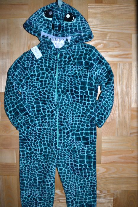 73^ Smok Dinozaur pluszowy strój piżama przebranie 3/4 Lat_98/104 cm