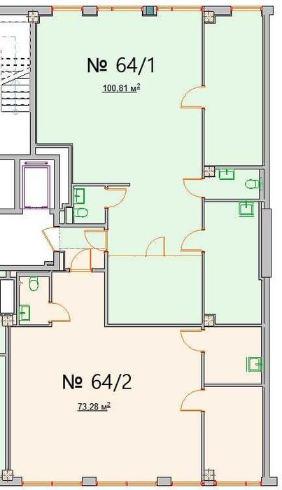 Продам приміщення - квартиру 173м2 в ЖК Фестивальний з ремонтом