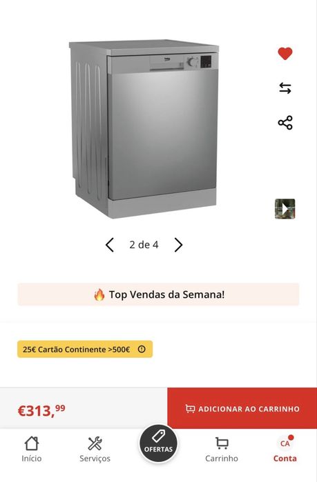 Maquina de lavar louça