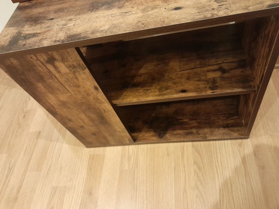 Movel movo arrumação/apoio madeira castanho