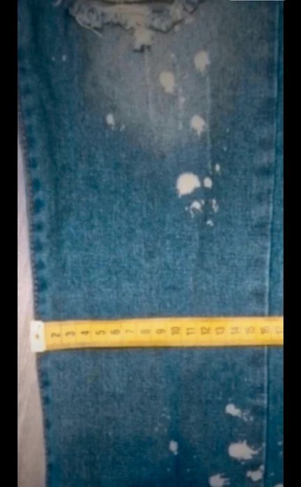 Jeansy męskie z rozdarciami y2k drill jeans