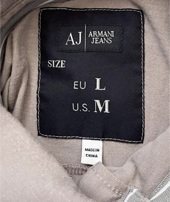 Оригінальна бавовняна сорочка Armani Jeans
