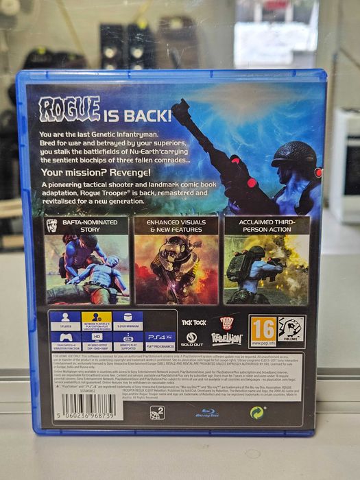 Gra na PS4 - Rogue Trooper Redux