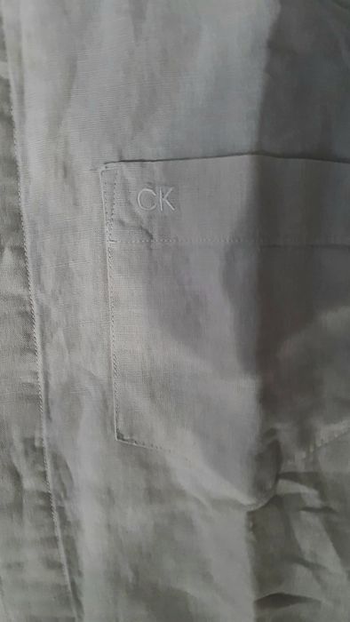 Koszula męska lniana calvin klein.