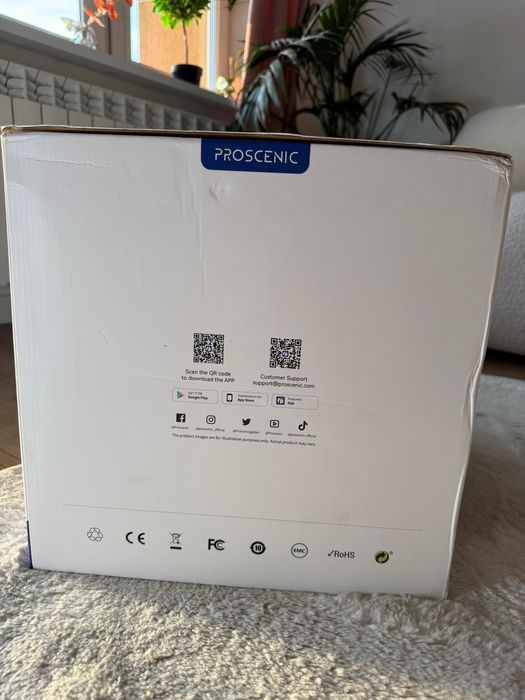 Robot sprzątający z funkcją odkurzania i mopowania Proscenic Q20Plus