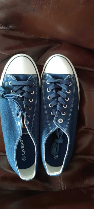 Nowe ,męskie trampki niebieskie LIVERGY