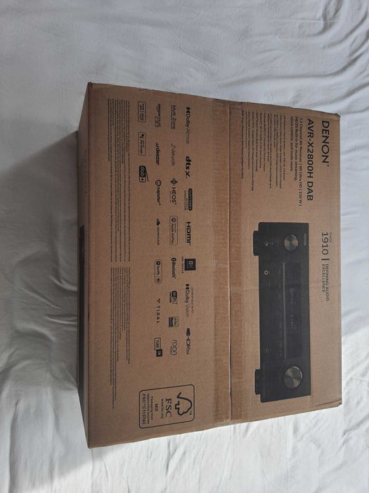 Amplituner Denon AVR-X2800H DAB Czarny