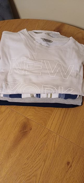 Paczka paka męskie bluza T shirt sweter pulower L