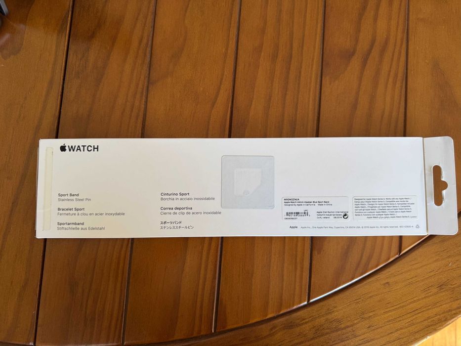 Bracelete Apple Watch 44mm - 46mm Alaskan Blue Original