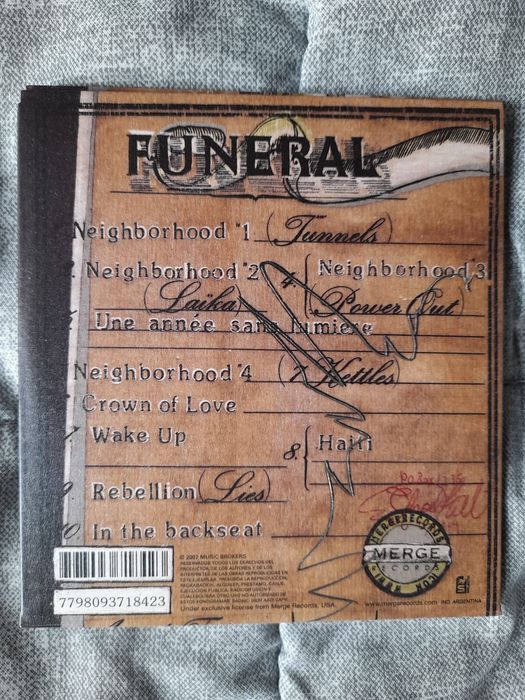 CD Arcade Fire " Funeral " de 2004