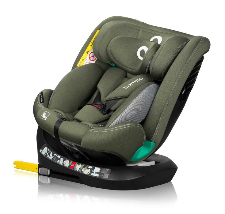 Fotelik samochodowy obracany Lionelo BASTIAAN i-Size ISOFIX 0-36 kg