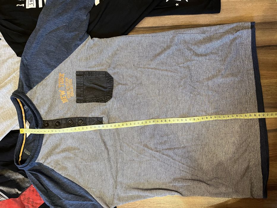 Tshirty koszulki z długim rękawem zestaw 4 szt rozm164