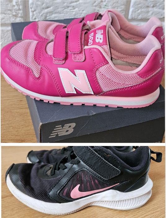 Buty New balance r. 33-34 + gratis Nike dla dziewczynki  adidasy