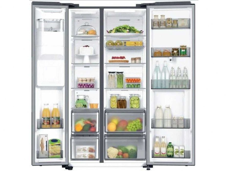 Americano SAMSUNG - No Frost - 178 cm - 614 L - Inox - Novo garantia