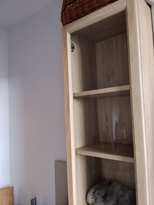 Zestaw Ikea regał Billy oraz drzwi OXBERG