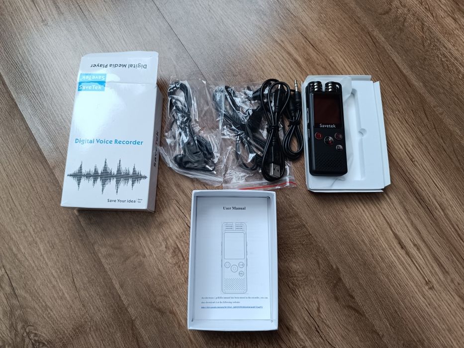 Новый профессиональный  диктофон  Savetek GS-R07, 16 Гб