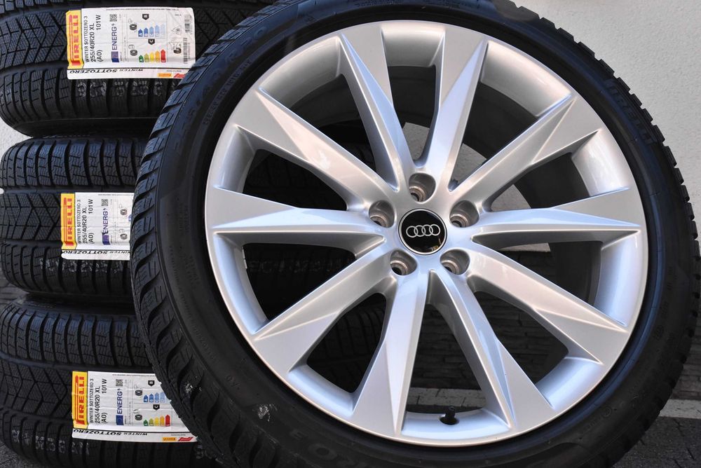 NOWE Koła zimowe OEM Audi A6 S6 C8 A7 S7 4K 20" NOWE Pirelli AO 2024r