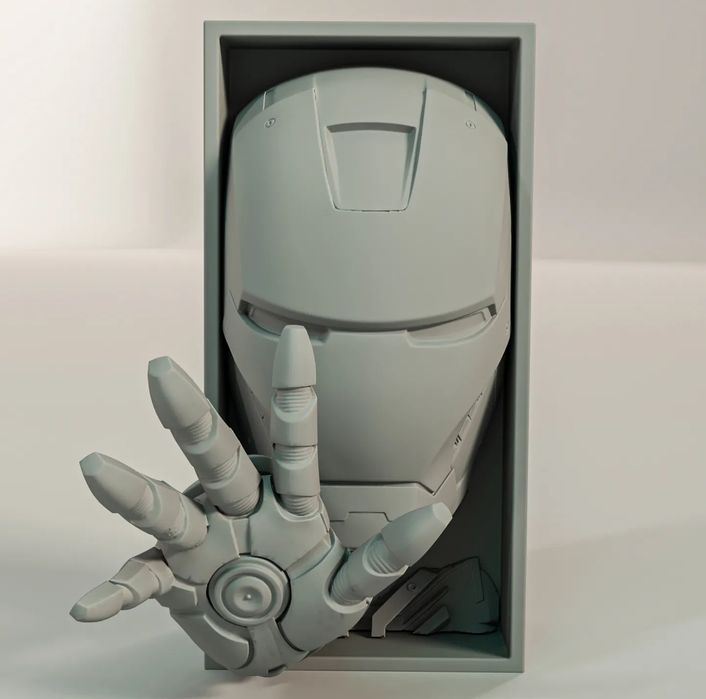 Book Nook „Iron Man”