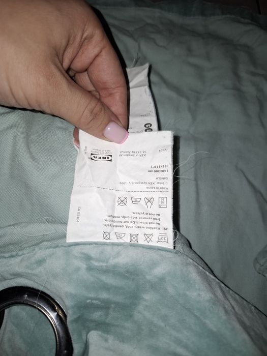 Zasłony ikea 140x300