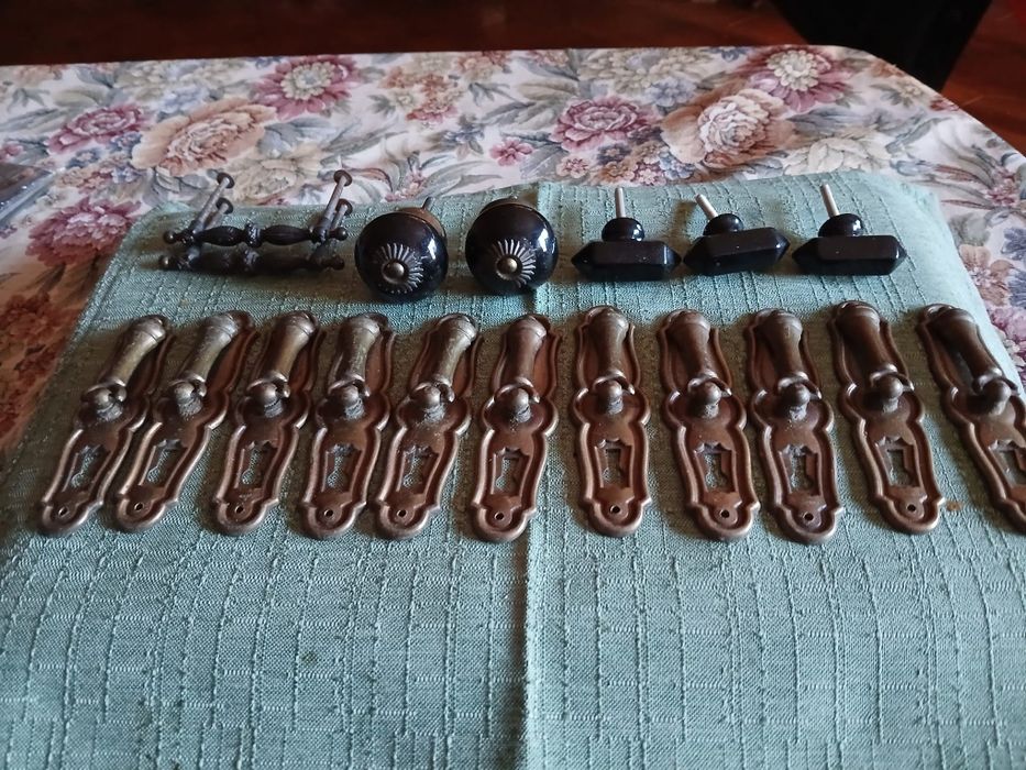 Lote Puxadores Latão