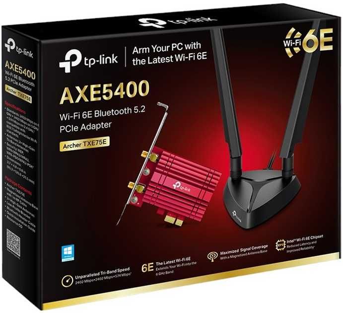 Мережева карта Wi-Fi TP-LINK ARCHER TXE75E