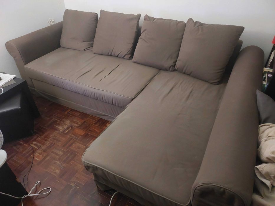Sofá cama com arrumação Moheda (IKEA)