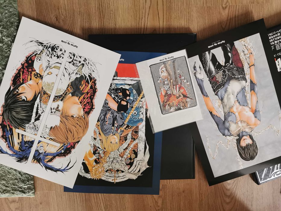 Death note Artbook blanc et noir