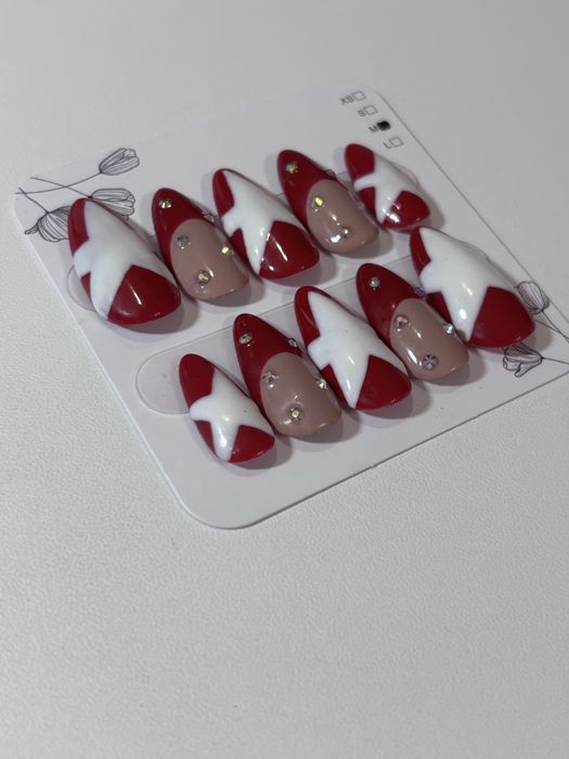 Press on nails.