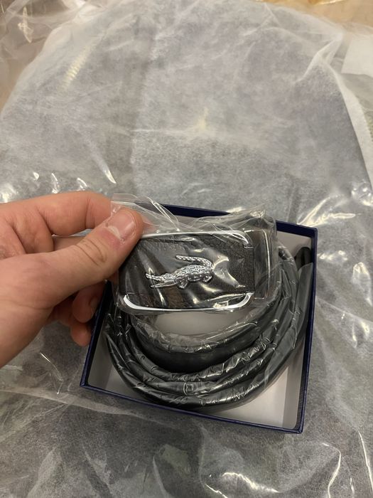 Купити ремінь LACOSTE, оригінал, ремень лакоста, придбати ремінь 120 с