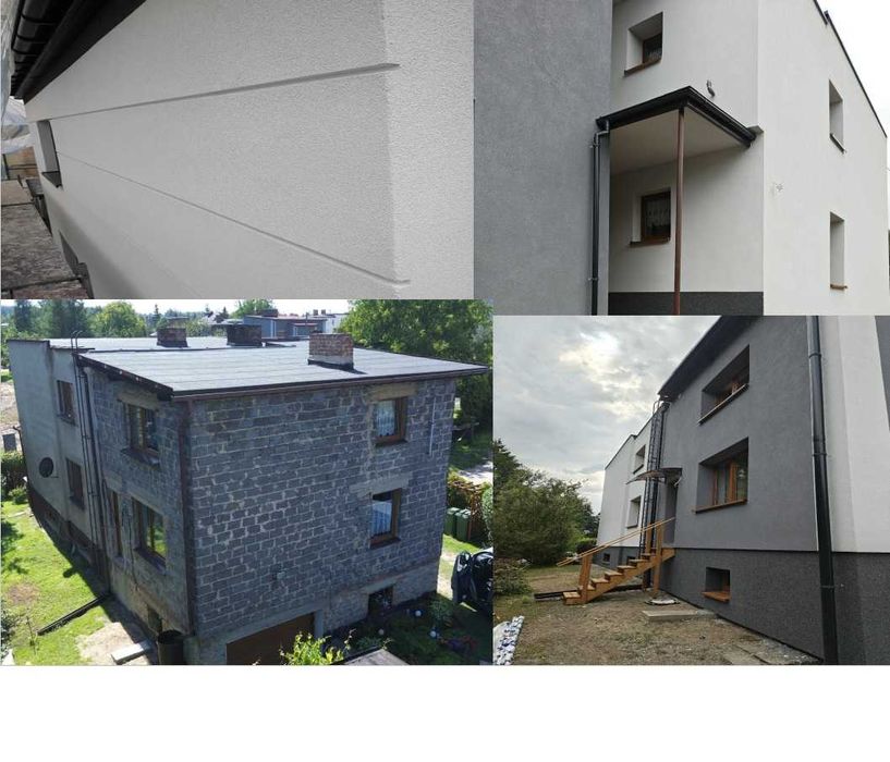 Ocieplanie budynków, elewacje, tynkowanie, ocieplenia..