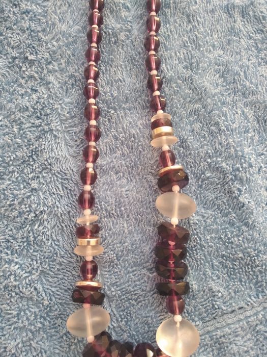 Чеське вінтажне намисто.