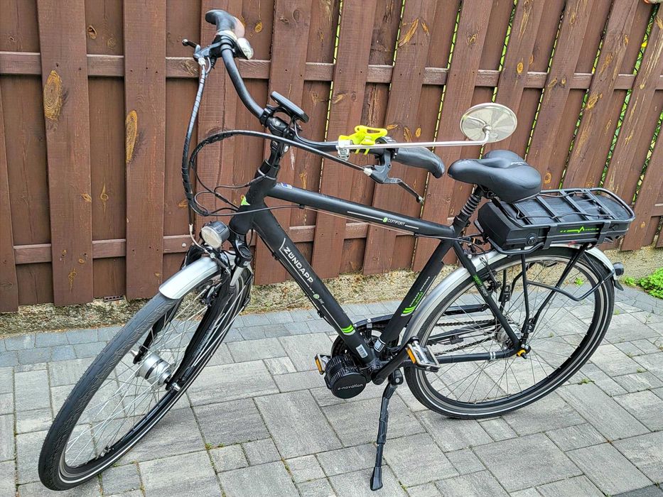 Rower Elektryczny Zundapp - CENTRALNY SILNIK - miejski, trekkingowy - 28", rama M.