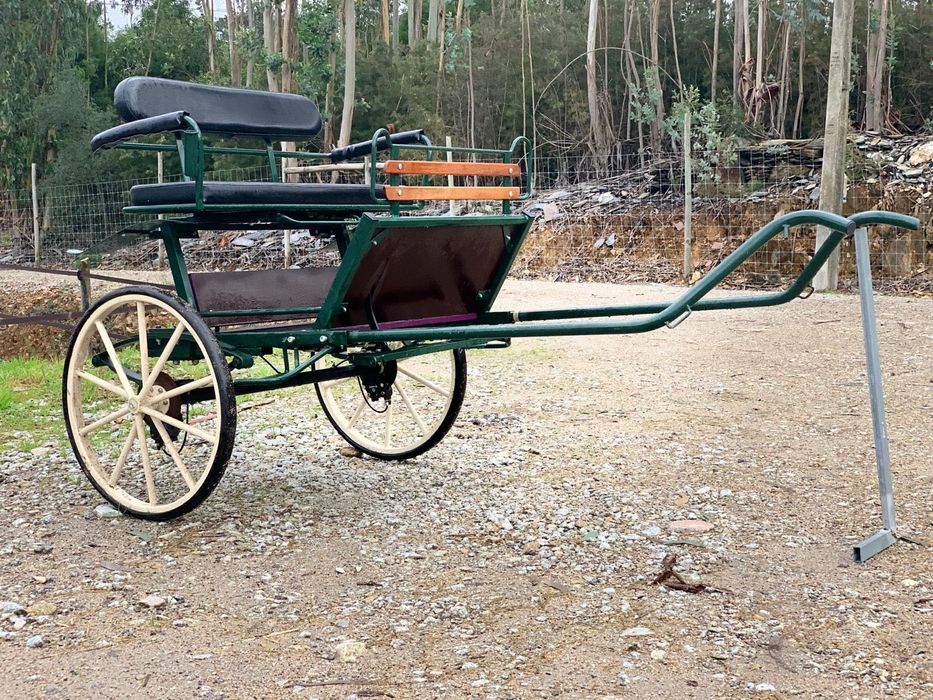 Charrete para cavalo pequeno