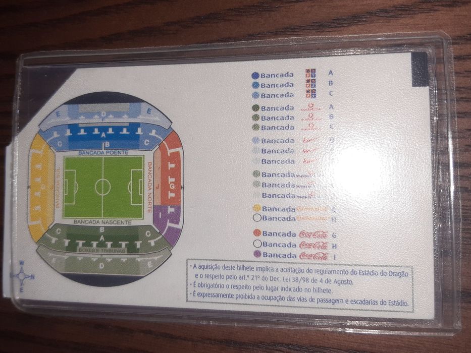 Bilhete inauguração Estádio do Dragão - Estreia Messi