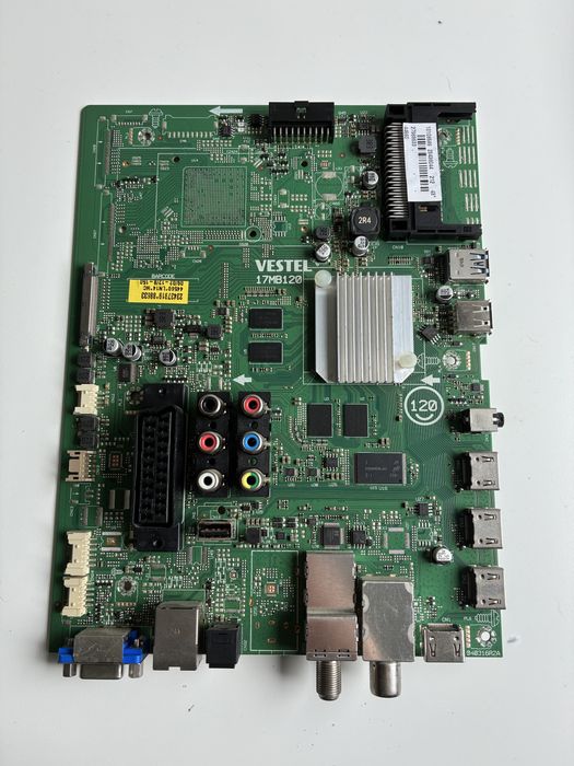 Peças de uma tv Toshiba modelo nr 43U6763DG