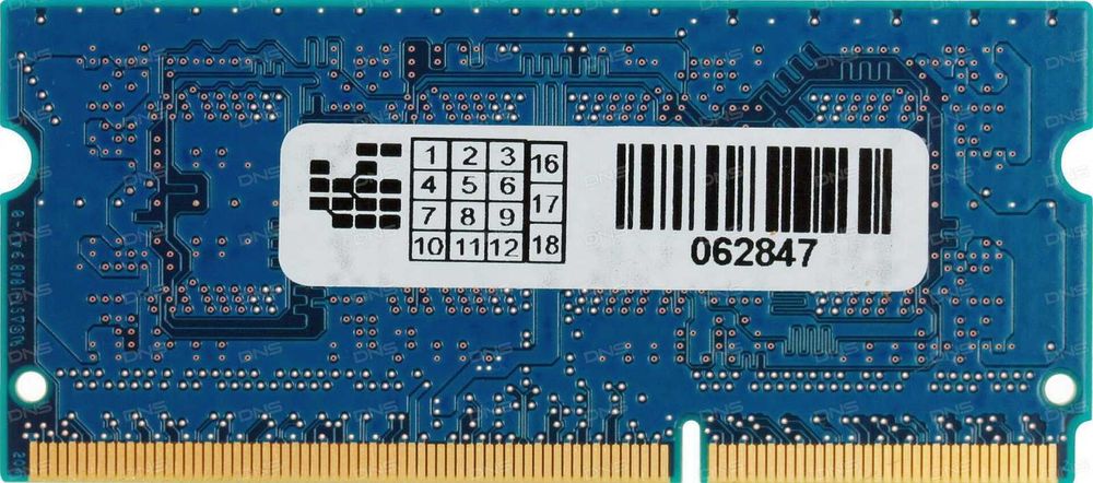 Pamięć RAM do laptopa SO-DIMM DDR3 4GB PC3L 1600MHz 1.35V jednostronna