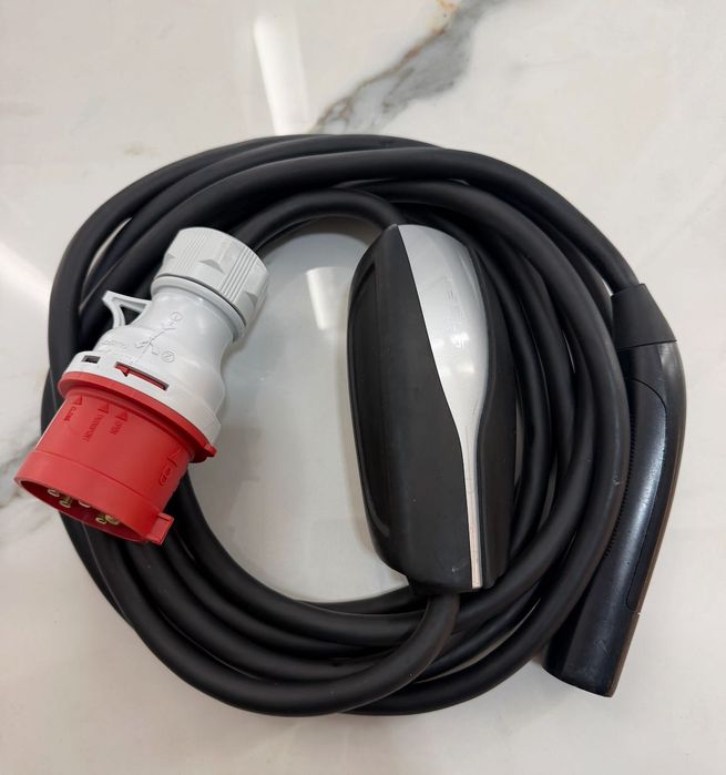 Зарядка US/EU Три Фазы Tesla Wall Connector Gen 3 48A/3*32А, 11.5/22КВТ, 5м