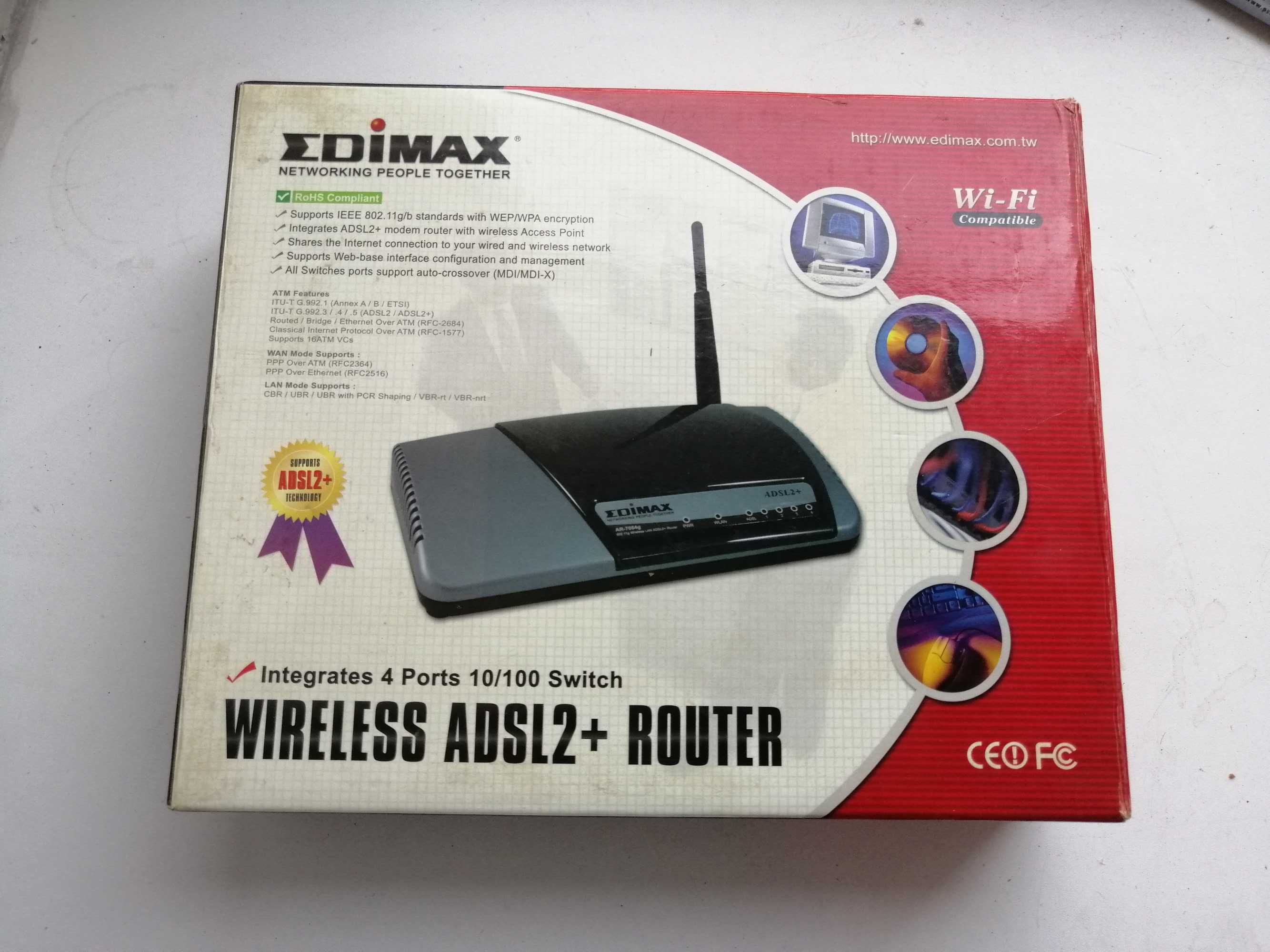Router Edimax AR-7084GA Częstochowa Podjasnogórska • OLX.pl