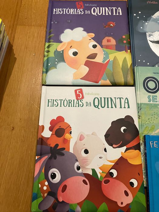 Conjunto de 2 livros de histórias