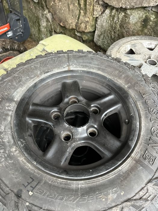 Pneus e jantes, todo terreno, M+S LT 265/70R16